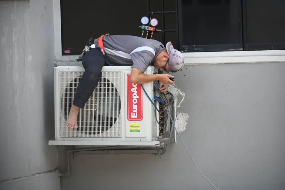 AC restored before a July heat wave